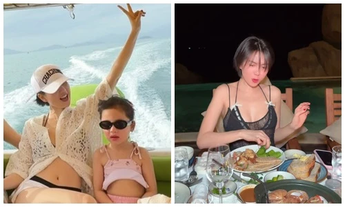 “Nữ hoàng nội y” Ngọc Trinh khoe nghỉ dưỡng sang chảnh