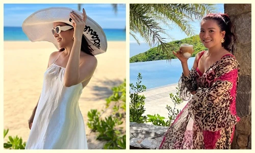 Loạt ảnh mới trẻ đẹp, gợi cảm của vợ Bình Minh