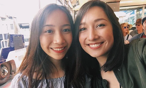 Hai con gái xinh đẹp, tài năng của diva Mỹ Linh - Anh Quân