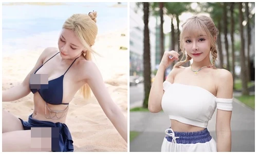 Hot girl xinh đẹp khoe vẻ nóng bỏng, ngọt ngào trên bờ biển