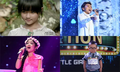 Những ngôi sao nhí ấn tượng nhất của Vbiz năm 2015