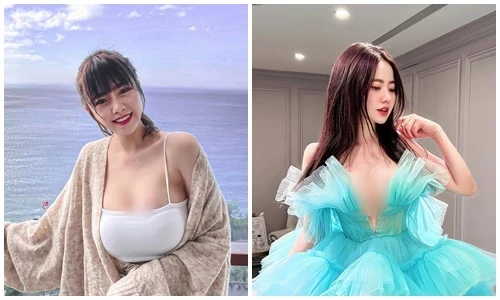 Hot girl mặc hở bạo khoe vòng một "khủng", quyến rũ “khó cưỡng“