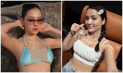 Phương Trinh Jolie diện bikini khoe eo săn chắc sau ít tháng sinh con