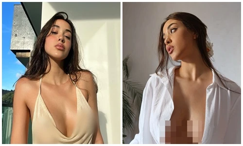 Hot girl liên tục “bỏ quên” nội y, mặc buông lơi gây phản cảm