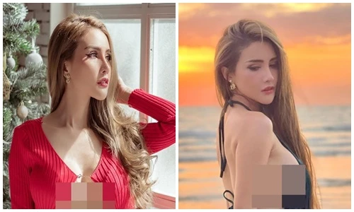 Ngượng đỏ mặt hot girl thích phong cách “thả rông” vòng một