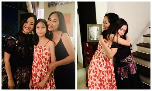 Diva Hồng Nhung tươi tắn bên Đoan Trang