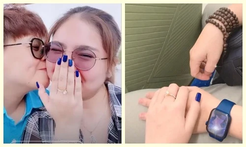 Thiện Nhân tình tứ bên người tình đồng giới ở Hàn Quốc