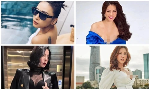 Vẻ gợi cảm, tươi trẻ của dàn mỹ nhân Việt yêu “phi công” điển trai