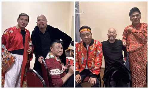 Ảnh hot hậu trường ghi hình Táo quân 2025