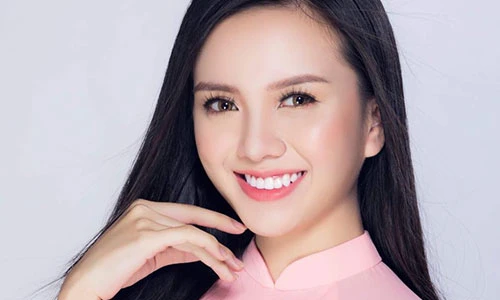 Ngắm nhan sắc em gái của người mẫu Vũ Hoàng Điệp thi hoa hậu