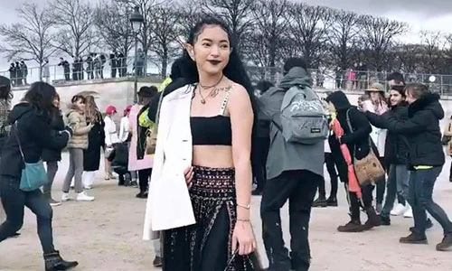 Châu Bùi diện đồ gợi cảm, mỏng manh “thời trang phang thời tiết”