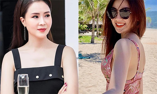 Hồng Diễm đọ gợi cảm với “tình địch” Lương Thanh 