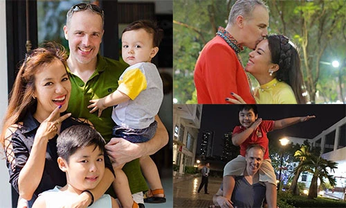 Phát ghen tổ ấm hạnh phúc của Lý Thanh Thảo bên chồng Tây