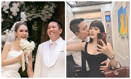 Hôn nhân màu hồng của ca sĩ Đoàn Di Băng và chồng doanh nhân