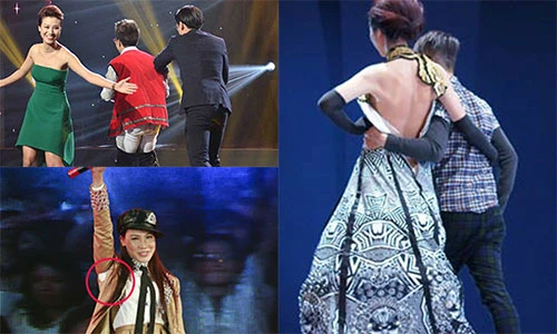 Ngượng chín mặt những sự cố trang phục trên sân khấu