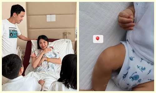 Loạt ảnh hiếm hoi của con út nhà Tăng Thanh Hà