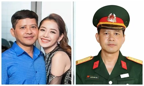 Chi Pu khoe nhiều thành viên trong gia đình là quân nhân