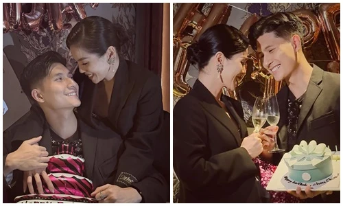 Lệ Quyên tổ chức sinh nhật cho bạn trai kém 12 tuổi