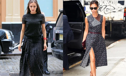 Phong cách thời trang dạo phố sành điệu của Victoria Beckham