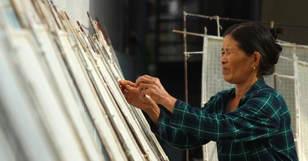 Làng nghề duy nhất ở xứ Nghệ làm giấy dó thủ công