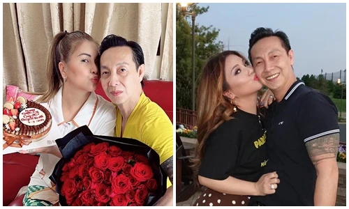 Minh Tuyết được chồng đại gia cưng chiều hết mức