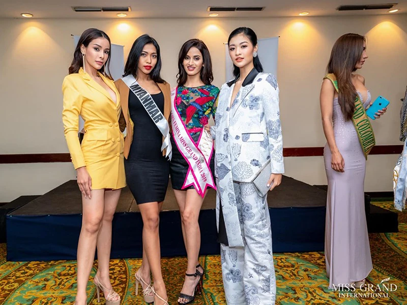Kiều Loan mất điểm khi bước vào cuộc thi Miss Grand International