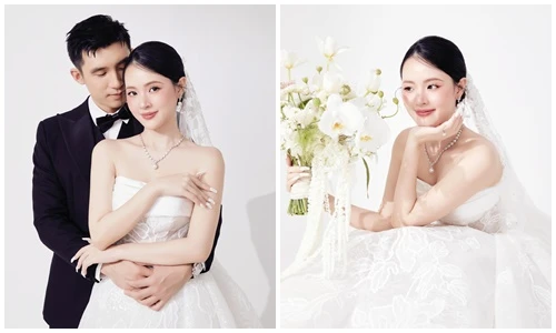 Midu tung thêm ảnh cưới trước thềm hôn lễ với chồng trẻ