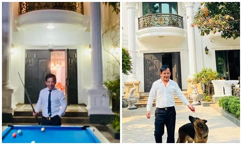 Cuộc sống của “cây hài” đắt show Quang Tèo trong biệt thự 1.000m2 