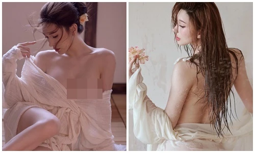 Hot girl xứ Trung mặc ướt đẫm “quên” nội y, nhìn phát ngượng