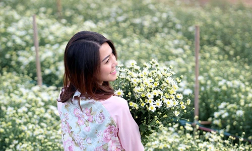 Ảnh: Nam thanh nữ tú Hà thành cuồng si cúc họa mi