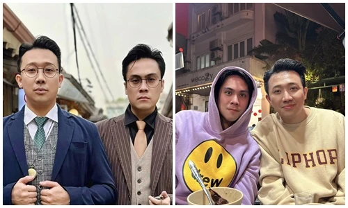 Tình bạn thân thiết giữa Trấn Thành và MC Thái Dũng
