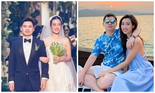 Hoa hậu Đỗ Mỹ Linh viên mãn khi làm dâu nhà hào môn