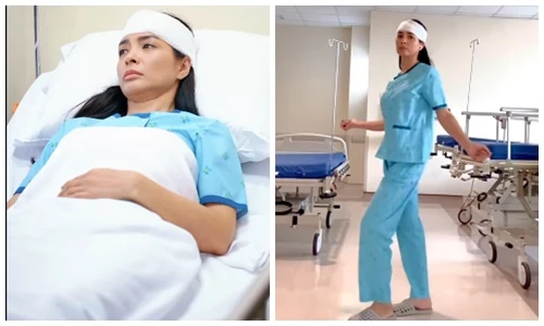 Siêu mẫu Thúy Hạnh nhập viện, đăng clip nhún nhảy gây xôn xao