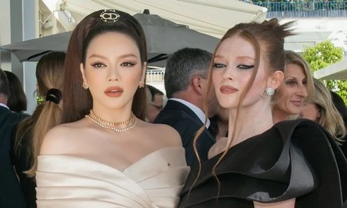 Lý Nhã Kỳ được người mẫu Mỹ khen khi dự thảm đỏ Cannes 2022