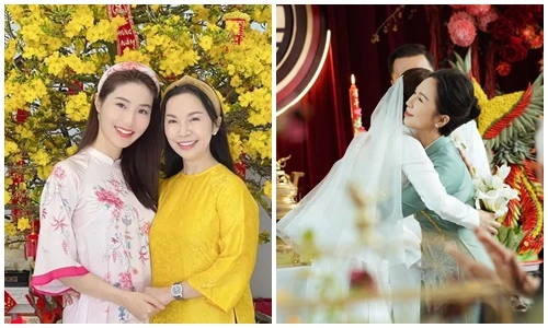 Soi mối quan hệ giữa Diễm My 9X và mẹ chồng