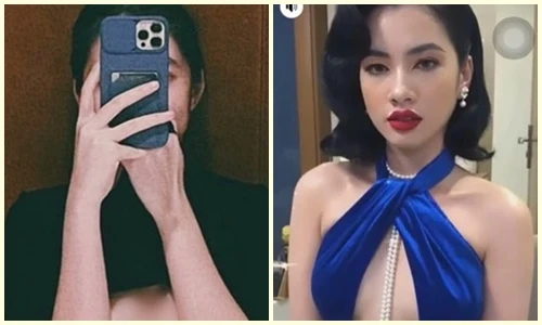 Tình tin đồn chồng cũ Lệ Quyên vén áo khoe vòng 1 táo bạo