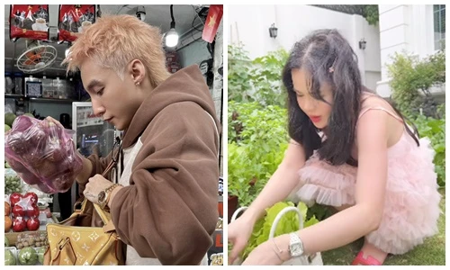 Sao Việt dùng túi hiệu đựng đồ không ai ngờ đến 