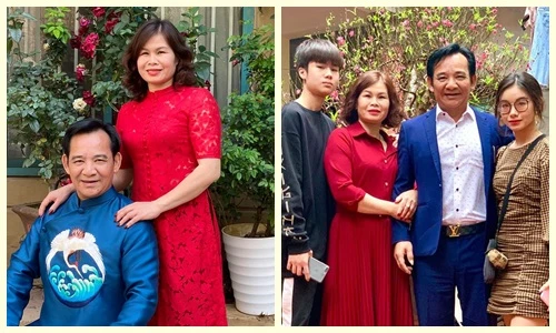 Chân dung vợ kín tiếng của “ông hoàng phim hài Tết” Quang Tèo