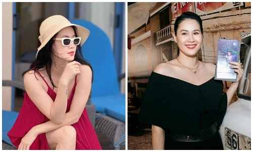 Nhan sắc gợi cảm của “bà trùm phản diện” Thân Thúy Hà 