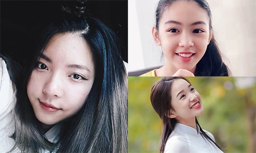 Dung nhan được ví như hoa hậu tương lai của con gái sao Việt
