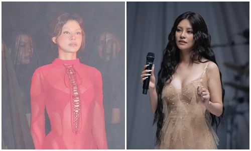 Bùi Lan Hương lăng xê mốt xuyên thấu khoe body chuẩn