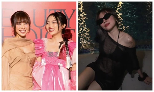 Chị gái Phương Mỹ Chi làm stylist, sắc vóc nuột nà