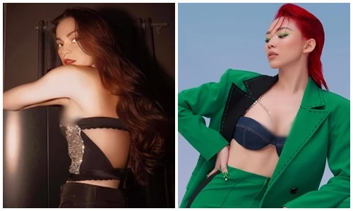 Hồ Ngọc Hà - Tóc Tiên tung loạt ảnh gợi cảm đón ngày 20/10