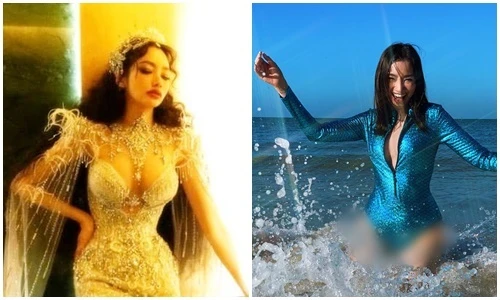 Trúc Diễm gợi cảm sau 11 năm vào top 100 người đẹp thế giới