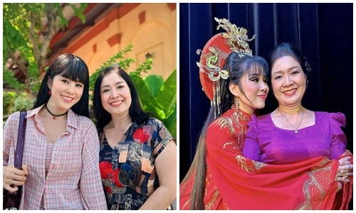 Ngỡ ngàng trước nhan sắc mẹ ruột của Lê Phương