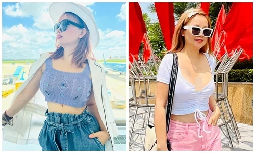 Gu thời trang trẻ trung của diễn viên 4 đời chồng Hoàng Yến