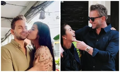 Chuyện tình ngọt ngào của Minh Tú và bạn trai Tây