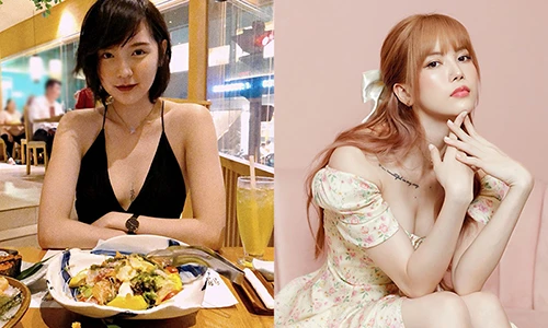 Đọ vẻ gợi cảm Hải Tú và "bạn gái tin đồn" của Sơn Tùng