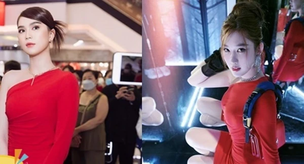 Thúy Ngân có "qua mặt" Ngọc Trinh khi đụng hàng?