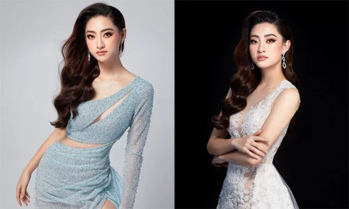 Lương Thùy Linh khoe váy dạ hội cho chung kết Hoa hậu Thế giới 2019